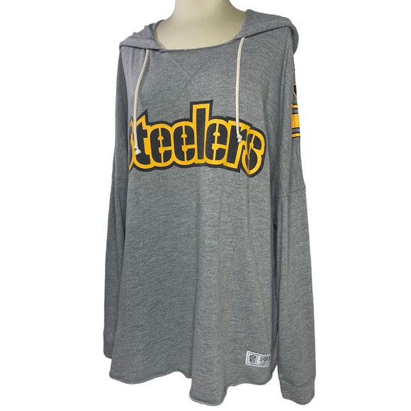 Victoria’s Secret PINK Steelers NFL Hoodie SUPER RARE Exclusive Collection Piece - Picture 3 of 16